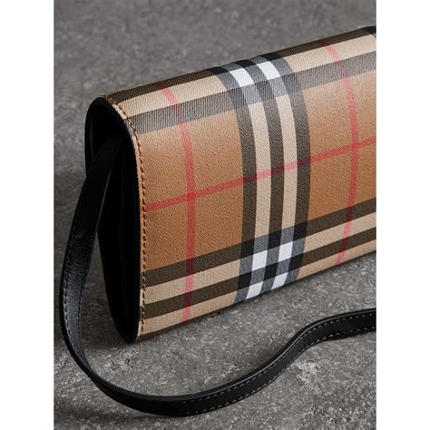 burberry vintage check detachable strap wallet|Burberry Limited.